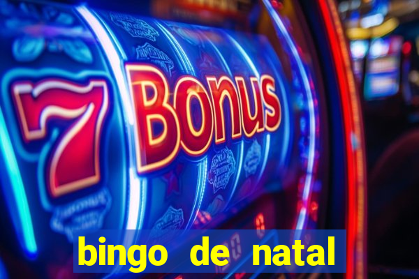 bingo de natal para imprimir gratis